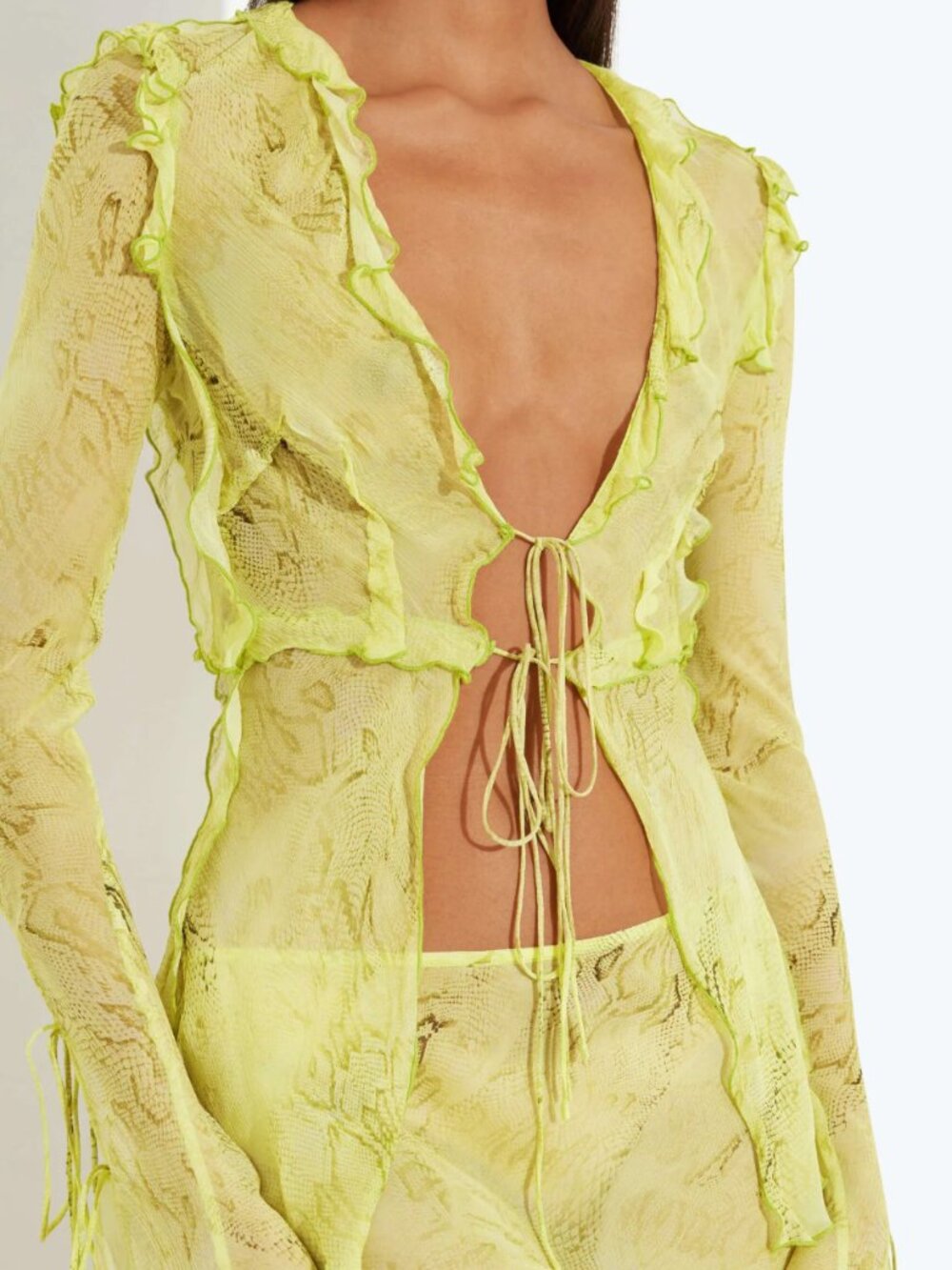 Rat & Boa Cobra Blouse - Lime